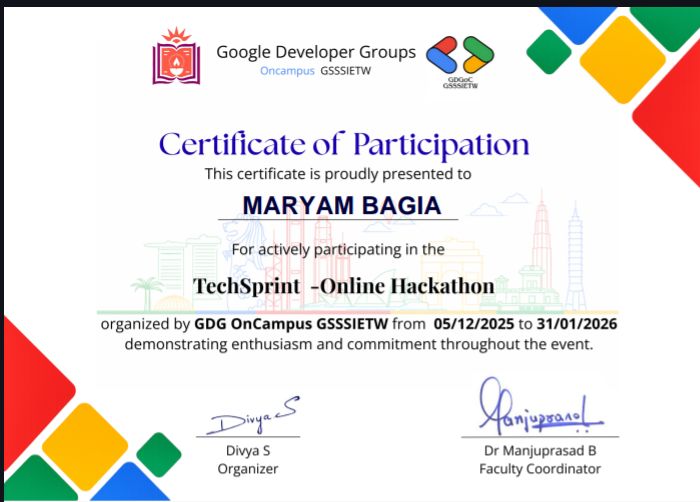 GSSIETW Hackathon